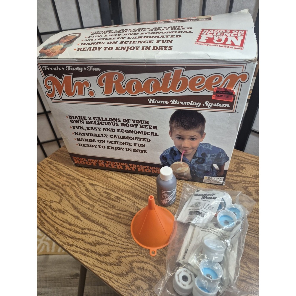 MR root beer soda kit Hands On science Fun